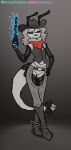  2025 antennae_(anatomy) anthro arthropod biped black_sclera blue_fire boots chaps clothed clothed_anthro clothed_female clothing colored_fire cowboy cowboy_boots cowboy_hat dated exoskeleton eyelashes featureless_crotch female female_anthro fire footwear fur furgonomics gun hair half-closed_eyes hand_on_hip hand_on_own_hip handgun hat headgear headwear hi_res holding_gun holding_handgun holding_object holding_pistol holding_ranged_weapon holding_weapon insect kerchief long_hair morsectuum narrowed_eyes neckerchief neckwear open_mouth pistol plantigrade pupils purple_eyes ranged_weapon red_kerchief red_neckerchief ruff sheriff_badge shoes signature snout solo soulcentinel spot_color spurs standing tail tail_clothing thick_tail topwear vest violet_echo weapon 