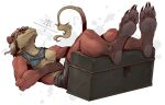 anthro claws clothing dragon feet foot_fetish footwear high_heels kredri legs_up male mythological_creature mythological_scalie mythology pads_(disambiguation) paws scalie shoes soles solo talons toes