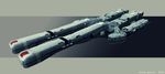  3d alien arm_cannon atomicgenjin dated energy_cannon macross macross_2 macross_cannon mecha nupetiet-vergnitzs original realistic science_fiction signature space_craft weapon zentradi 