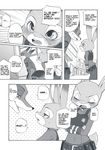  2016 anthro canine clothed clothing comic dialogue disney dogear218 duo english_text female fox greyscale judy_hopps lagomorph male mammal manga monochrome nick_wilde police_uniform rabbit screentone text translated uniform zootopia 