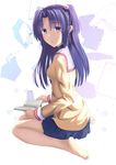  clannad ichinose_kotomi key ninomae_code seifuku 