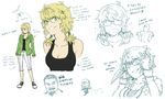  blonde_hair glasses grand_theft_auto green_eyes knife personification roman_bellic xbox_one yandere 