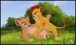  2017 animal_genitalia balls brother brother_and_sister cub disney duo erection feline female feral fur incest kaion kiara kion lion male male/female mammal penis pussy sibling sister smile the_lion_guard the_lion_king young 
