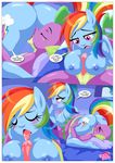  &gt;_&lt; 2017 69_position anus areola bbmbbf bed bedroom big_areola big_breasts big_butt big_nipples blush breasts butt cloud comic cum cum_on_tongue cunnilingus dragon equestria_untamed equine erect_nipples fellatio female friendship_is_magic half-closed_eyes horny_(disambiguation) horse huge_breasts looking_pleasured male male/female mammal my_little_pony nipples oral palcomix pillow pony precum pussy rainbow_dash_(mlp) sex sky spike_(mlp) text titfuck tongue tongue_out vaginal window winged_pony 