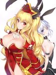  animal_ears anne_bonny_(fate/grand_order) bunny_ears cleavage fate/grand_order mary_read_(fate/grand_order) yaman 