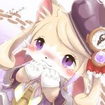  artist_request cat cat_busters furry purple_eyes smile 