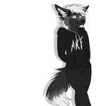  anthro canine clothed clothing fur hair hands_in_pockets looking_at_viewer male mammal solo standing topazxwolf 