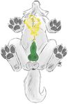  animal_genitalia animal_penis balls becquerel canine canine_penis conditional_dnp digital_drawing_(artwork) digital_media_(artwork) dog erection feral fur homestuck male mammal ms_paint_adventures pawpads paws peeing penis urine watersports wolftacos 