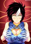  1girl breasts cleavage cleavage_cutout large_breasts miyabi_(senran_kagura) senran_kagura solo tagme 