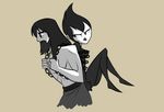  1boy 1girl ashi chains samurai_jack tagme 