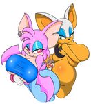  2017 alpha_channel bat bessi_the_bat big_breasts big_butt blush breasts butt butt_squish digitaldomain123 domination female female_domination holding_breast huge_breasts huge_butt larger_female male male/female mammal rouge_the_bat side_boob size_difference smaller_male sonic_(series) thick_thighs voluptuous wide_hips wittle_digi 