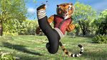  3d_(artwork) bear blender_(disambiguation) digital_media_(artwork) feline fu kick kung mammal master panda rubber rubber_(artist) tiger 