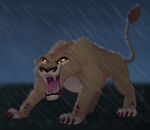  2017 blood disney feline feral itoruna lion mammal raining red_eyes tears the_lion_king zira 