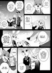  anthro canine clothing comic disney female fennec finnick fox fur judy_hopps lagomorph male mammal namagakiokami nick_wilde rabbit text uniform zootopia 