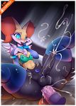  anal anal_penetration anthro arm_warmers armwear balls blue_eyes blush bra braixen butt canine clothed clothing collar cum cum_in_ass cum_inside cum_on_balls cum_on_leg cum_on_penis cum_string cumshot ejaculation erection fox girly humanoid_penis inner_ear_fluff legwear male male/male mammal nintendo nipples open_mouth orgasm partially_clothed partially_retracted_foreskin penetration penis pok&eacute;mon r-mk sex smile spread_legs spreading stretched_anus sweat thick_thighs thigh_highs translucent transparent_clothing uncut underwear video_games wide_hips 