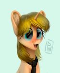  derp_eyes derping equine hair happy horn horse invalid_tag long_hair mammal my_little_pony necktie poisewritik pony smile 