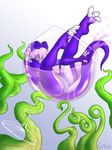  alcohol anthro beverage butt claws dorukolorukalai female fur goblet gunmouth hair looking_at_viewer mammal mora nude purple_fur purple_hair purple_skin pussy simple_background smile solo tentacles toe_claws underwater vines water white_skin wine yellow_eyes 