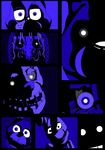 2017 animatronic anthro blue_eyes bonnie_(fnaf) english_text eyebrows five_nights_at_freddy&#039;s five_nights_at_freddy&#039;s_2 five_nights_at_freddy&#039;s_3 five_nights_at_freddy&#039;s_4 glowing glowing_eyes group lagomorph looking_at_viewer machine male mammal nightmare_bonnie_(fnaf) nightmare_fuel open_mouth plushtrap_(fnaf) puppet_bonnie_(fnafsl) rabbit robot shadow_bonnie_(fnaf) sharp_teeth shu_20625 sister_location springtrap_(fnaf) teeth text toy_bonnie_(fnaf) video_games withered_bonnie_(fnaf) 
