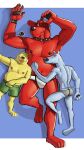 9:16 anthro arm_on_stomach athletic athletic_anthro athletic_male belly biceps boxers_(clothing) bracelet briefs butt canid canine canis claws clifford_(clifford_the_big_red_dog) clifford_the_big_red_dog clothed clothing collar domestic_dog eyes_closed finger_claws floppy_ears group head_on_chest hi_res hunter-husky jewelry light lying mac_(clifford) male male/male mammal muscular muscular_anthro muscular_male navel nipples on_back on_front one_eye_closed open_mouth pawpads pecs polycule raised_arm shadow size_difference sleeping sleeping_together slightly_chubby smile spiked_bracelet spiked_collar spikes sunlight t-bone_(clifford) tail trio underwear underwear_only waking_up