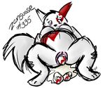  anthro breasts egg female hentai_karasu nintendo plain_background pok&#233;mon pok&#233;morph pokemon purple_eyes pussy unknown_artist video_games white_background zangoose 