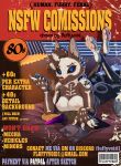 2023 4_toes 5_fingers anthro bed biohazard_symbol black_body black_fur blue_eyes bodily_fluids bone breast_play breasts butt cigarette claws crossed_legs cum detailed_background digitigrade dildo dominant dominant_female dragon_dildo english_text eyebrow_piercing eyelashes facial_piercing feet female finger_claws fingers fluffy_void fur furniture genital_fluids genitals gesture hair hazard_symbol helluva_boss hi_res inner_ear_fluff kelly_(fluffy_void) looking_at_viewer loona_(helluva_boss) lying lying_on_bed magazine mammal markings medium_hair mephitid multicolored_body muscular muscular_female nipples offering_to_viewer on_bed parody piercing pink_nose presenting presenting_breasts pulp_fiction redraw sex_toy skull skunk smoke smoke_from_mouth soles solo striped_markings striped_tail stripes symbol tail tail_markings text toe_claws toes tuft white_body white_fur