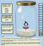 absurd_res ambiguous_gender anthro belly big_butt blue_hair bodily_fluids bottomwear bulge butt butt_heart chat clothed clothing clothing_lift container cum cum_in_container cum_in_jar cum_on_feet cumjar cumming_in_jar cumshot currency_symbol dialogue digital_drawing_(artwork) digital_media_(artwork) digital_painting_(artwork) dollar_sign donation donation_alert donation_drive donation_goal donation_incentive donation_praise ejaculation english_text feet financial fiuke fiuke_bnuy fundraiser fur furro genital_fluids hair heart_symbol hi_res huge_butt huge_thighs in_container in_jar incoming interaction_drive jar lagomorph leporid male male/male mammal meme micro milestone miniature navel number painting_(artwork) piggybank rabbit raised_bottomwear raised_clothing raised_head raised_skirt short_stack simple_background skirt skirt_lift solo spanish spanish_description spanish_text speech_bubble symbol tail text text_box thick_thighs trapped trapped_in_jar white_body white_fur wide_hips