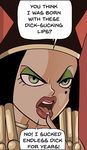  1girl beauty_mark big_lips crown dark_skin deity dragon_ball dragon_ball_super egyptian eyeshadow god goddess hakaishin helles long_hair makeup oglaf pink_lips pink_lipstick 