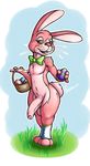  2017 anthro easter easter_bunny emenius girly holidays lagomorph male mammal penis precum rabbit solo 