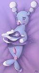 anal anal_penetration animal_genitalia anojaa avoid_posting blush brionne cum cum_in_ass cum_inside cum_on_self cum_while_penetrated disembodied_penis feral genital_slit lying male male/male nintendo on_back penetration penis pok&eacute;mon slit video_games 
