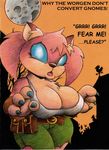  2011 anthro big_breasts blue_eyes breasts canine claws cleavage clothed clothing colored drake_fenwick english_text female fur hair mammal moon open_mouth pink_hair solo text tongue torn_clothing video_games warcraft were werewolf 