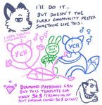  /fur/ 8chan anonymous_artist anthro bushy_(8chan) canine dialogue diamond_(gem) foot_fetish foot_lick fox_tail gem intersex_symbol licking male/female_symbol mammal meme offensive profanity satire sparkle stick_figure talking_to_viewer tongue tongue_out wolf ych ♀ ♂ 