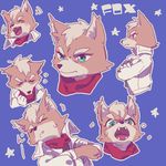  anthro canine fox fox_mccloud male mammal nintendo sirareyubi solo star_fox video_games 