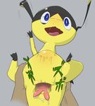  artist_request blue_eyes furry helioptile open_mouth pokemon pussy uncensored 