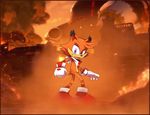  ! bandanna bubsy bubsy_(series) clothing cylent-nite feline gloves lynx male mammal sneakers sonic_(series) sonic_forces video_games 