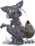 :o animal_ears between_legs blonde_hair brown_eyes clenched_hand dappled_sunlight day extra_ears eyebrows_visible_through_hair eyelashes fennec_(kemono_friends) fox_ears fox_tail full_body fur_trim gloves gradient_hair gradient_legwear grass grey_hair hand_between_legs hand_up highres jitome jpeg_artifacts kemono_friends loafers looking_at_viewer multicolored multicolored_clothes multicolored_hair multicolored_legwear neck_ribbon open_mouth outdoors paw_pose pink_sweater pleated_skirt puffy_short_sleeves puffy_sleeves raised_eyebrows ribbon ritsu_(roboroboro) shoes short_hair short_sleeve_sweater short_sleeves skirt solo squatting sunlight sweater tail thighhighs two-tone_legwear white_background white_footwear white_hair white_legwear white_skirt yellow_gloves yellow_legwear yellow_ribbon zettai_ryouiki 