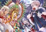  207loz 4girls :d :o absurdres ahoge altera_(fate) altera_the_santa artoria_pendragon_(all) bell bikini black_dress black_santa_costume blonde_hair box breasts candy candy_cane capelet christmas christmas_tree cleavage commentary_request dark_skin dress elbow_gloves facial_mark fate/grand_order fate_(series) food frown fur-trimmed_capelet fur_trim gift gift_box gloves green_eyes hat headdress headpiece highres huge_filesize jeanne_d&#039;arc_(fate)_(all) jeanne_d&#039;arc_alter_santa_lily large_breasts long_hair looking_at_viewer multiple_girls night one_eye_closed open_mouth pale_skin quetzalcoatl_(samba_santa)_(fate) red_bikini red_eyes santa_alter santa_costume santa_hat short_hair silver_hair smile snow star swimsuit very_long_hair yellow_eyes 