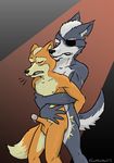  anal anal_penetration anthro canine duo fox fox_mccloud from_behind_position frostclaw male male/male mammal nintendo nipples nude orgasm penetration penis sex star_fox video_games wolf wolf_o&#039;donnell 