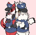  anthro bulge caprine clothing costume ear_piercing gail lucario male mammal nintendo piercing pok&eacute;mon sheep sheep_(artist) video_games 