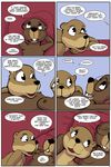 anthro beaver breasts cub female female/female mammal mustelid otter rodent study_partners te young 