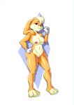 absurd_res anthro areola big_breasts black_eyes blonde_hair blue_background breasts buckteeth clothing eyelashes eyeshadow female floppy_ears fur genitals gloves gloves_only hair hand_on_hip handwear handwear_only head_tuft hi_res lagomorph leporid lola_bunny looking_at_viewer looney_tunes lop_ears makeup mammal mostly_nude navel navel_piercing nipple_piercing nipples notilustregui nude orange_body orange_fur piercing pink_areola pink_eyeshadow pink_nipples pink_nose pussy rabbit simple_background smile solo tan_body tan_fur teeth thick_highs tuft warner_brothers white_background white_clothing white_gloves white_handwear wide_hips