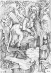 accessory anthro armpit_hair avian avian_demon beak body_hair celestial_(species) deity demon diorion(diorionarh) diorionarh engraving engravings feather_hands feather_in_hair feathered_scalie feathered_tail feathered_wings feathers feet fingers folded_wings fur graphite_(artwork) hair hair_accessory hair_hand hair_over_eye hair_ribbon hairy_feet hairy_fingers hairy_legs herm herm/male hindpaw holy hoop horn ink intersex intersex/male kind light light_beam long_hair long_legs loose_feather lore male maleherm monochrome mythological_avian mythological_bird mythological_creature mythology nature nonbinary_(lore) open_wings paws plate race_arh ribbons scalie sleeping solo sona_diorion species_arh spirit tail tail_feathers traditional_media_(artwork) universe wings