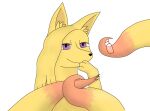 3_tails absurd_res alpha_channel canid canine eyewear female feral fox generation_1_pokemon glasses hi_res inviting_to_sex looking_at_another looking_at_viewer magic_user mammal miles_rosebh multi_tail ninetales nintendo pokemon pokemon_(species) purple_eyes shape_shifter shapeshifter solo tail