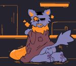 2022 animate_inanimate anthro balls big_penis black_eyes bodily_fluids button_(fastener) clothing darkner deltarune digital_media_(artwork) domestic_cat feet felid feline felis fur genitals hindpaw huge_penis hyper hyper_genitalia hyper_penis kneeling living_plushie looking_at_viewer looking_back looking_back_at_viewer male mammal patch_(fabric) patchwork_creature pawpads pawplants paws penis plushie purple_body purple_fur scarf seam_(deltarune) seam_(sewing) solo sweat tail three-quarter_view topwear undertale_(series) vein veiny_penis