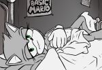 2025 5_fingers anthro bed bed_sheet bedding bedroom bedroom_eyes biped breasts clothing covering covering_breasts covering_self crossgender eulipotyphlan female fingers furniture gloves gloves_only green_eyes half-closed_eyes handwear handwear_only hedgehog hi_res holding_viewer inside jumpjump looking_at_viewer lying lying_on_bed mammal mostly_nude mtf_crossgender narrowed_eyes on_back on_bed seductive sega selfie solo sonic_the_hedgehog sonic_the_hedgehog_(series) spot_color strategically_covered