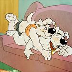  anal anthro brian_griffin canine collar cousin cum dog duo ear_piercing family_guy fur gay incest jasper male mammal piercing shenanigan shenanigan! sofa white_fur 