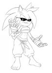  2017 anthro fan_character female hedgehog mammal ravnic solo sonic_(series) 