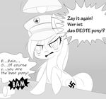  &lt;3 aryanne aryanne_(character) cutie_mark equine fan_character female feral horse interrogation mammal my_little_pony nazi pony swastika 