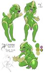  2017 alien arashidrgn balls big_butt butt girly humanoid male nude penis puwa simple_background solo tendrils thick_thighs wide_hips 