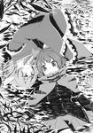  banned_artist comic greyscale highres monochrome multiple_girls sekibanki touhou towako_(10wk0) wakasagihime 