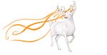  alpha_channel antlers cervine deer digital_media_(artwork) fur hooves horn male mammal sarydragon simple_background solo standing transparent_background white_fur 